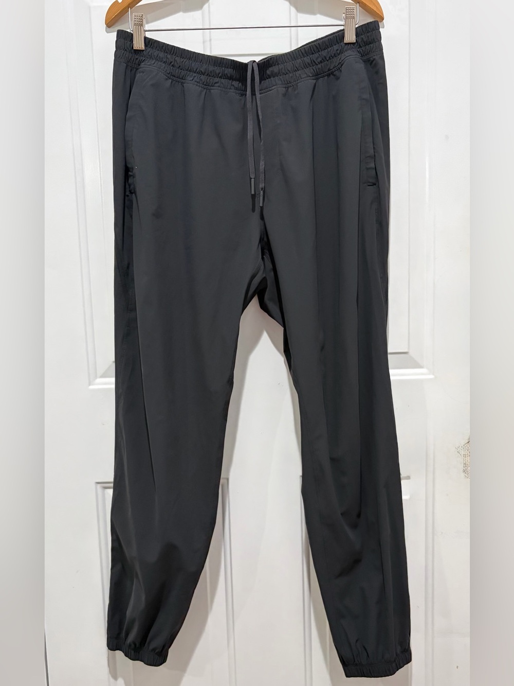 lululemon athletica Men's Pace Breaker Black Performance Pants, XL